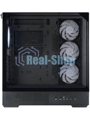 Компьютерный корпус ZALMAN P40 Prism Plus, ATX, черный, WINDOW, 3xCombo (3.5'' or 2.5