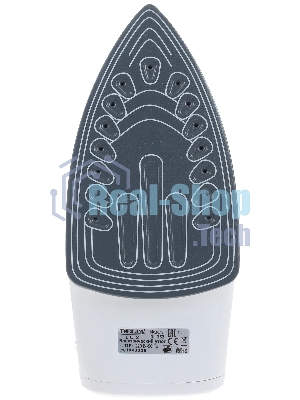 Утюг Delta LUX DL-352 белый с бирюзовым, 2200 Вт, 30 г/мин, 140 г/мин, 300 мл