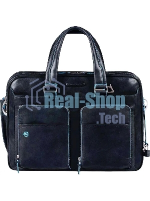 Сумка для ноутбука Piquadro Blue Square CA2765B2/BLU2 синий натур.кожа