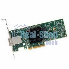 HBA-адаптер Broadcom 9300-8E SGL (LSI00343/H5-25460-00/H3-25460-00H) PCIe 3.0 x8 LP, SAS/SATA 12G HBA, 8port(2*ext SFF8644), 3008 IOC RTL 5