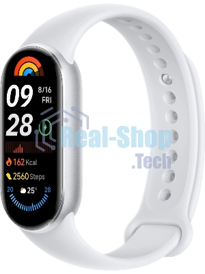 Фитнес-браслет Xiaomi Smart Band 9 Glacier серебристый/серебристый