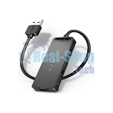 USB-концентратор Vention CHLBF, USB 3.0, USB 4 порта, USB