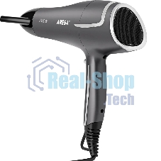 Фен ARESA AR-3232 серый/серебристый, 2100 Вт