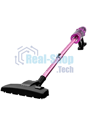 Пылесос вертикальный BRAYER BR4272 фиолетовый, питание от сети, 185 Вт, уборка сухая, пылесборник 0,8 л