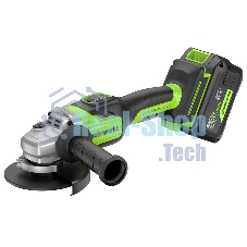 Углошлифовальная машина Greenworks GD24AG 758Вт 10500об/мин рез.шпин.:M14 d=125мм (3200207CUH)