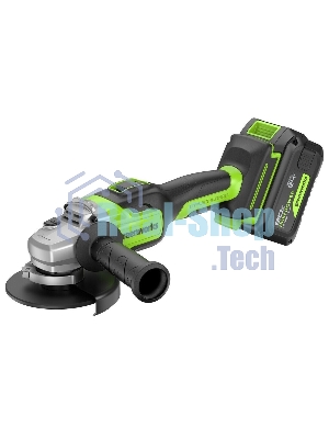 Углошлифовальная машина Greenworks GD24AG 758Вт 10500об/мин рез.шпин.:M14 d=125мм (3200207CUH)