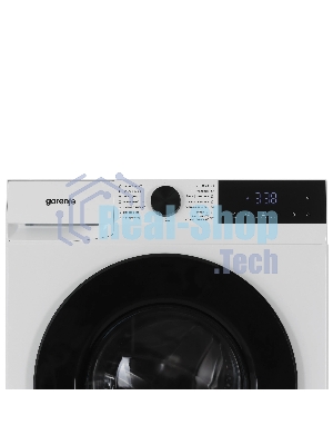 Стиральная машина Gorenje WDG2P854A3C2/C, белая, загрузка фронтальная 8 кг, 1400 об/мин, класс A