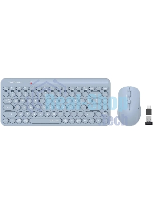 Комплект клавиатура+мышь A4Tech FStyler FG3200 Air2 беспроводной, USB, 2000 DPI, синий