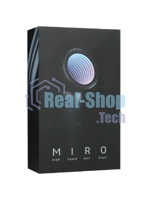 Фен Roidmi Hair dryer Miro серый, 1300 Вт, компактный, ионизация