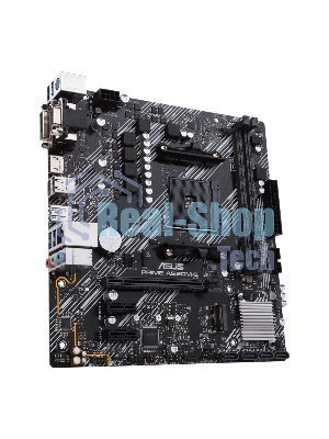 Материнская плата ASUS PRIME A520M-E/CSM, AM4, AMD A520, 2xDDR4, 4xSATA, 1xM.2, 1xPCIe 3.0 x16, 2xPCIe x1, 1xDVI-D, 1xHDMI, 1xVGA, 1x 1Gb LAN, 1xUSB-A 3.2 Gen 2, 2xUSB-A 2.0, 4xUSB-A 3.2 Gen 1, 3x3.5 мм, 7.1, mATX