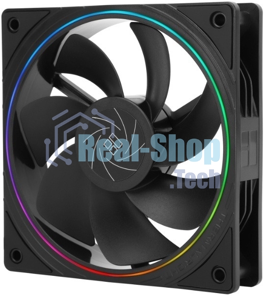 Кулер для корпуса Thermalright TL-S12R Reverse (120x120x25mm, 4-pin PWM, ARGB, 47.6CFM, 23.2dBA, 1500RPM, черный)