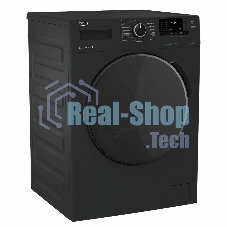 Стиральная машина Beko WSPE6H616A черный, загрузка фронтальная 6,5 кг, 1200 об/мин., класс: А++
