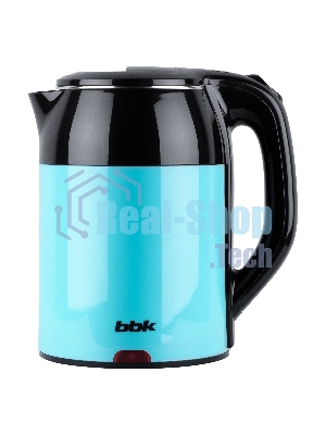 Чайник электрический BBK EK1709P черный/бирюзовый