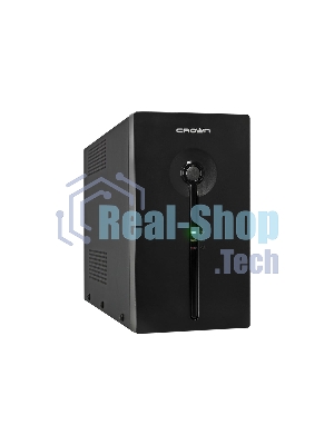 Источник бесперебойного питания CROWN CMU-SP1200 COMBO / 1200ВА / 720Вт / 2xIEC + 2xEURO