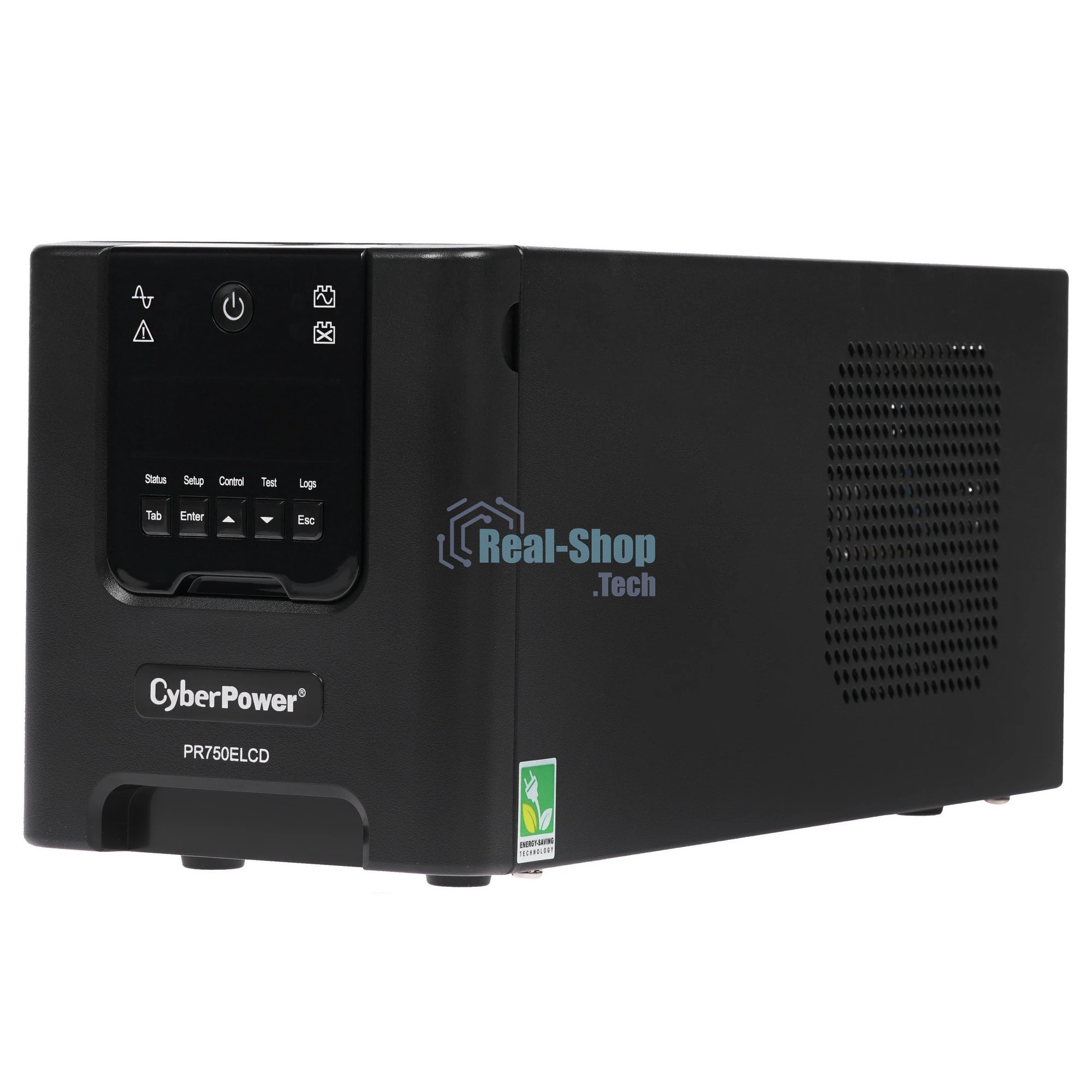 Источник бесперебойного питания CyberPower PR750ELCD 750 ВА/675 Вт/USB/RJ-11/RJ-45/6 x IEC 320 C13 (компьютерная)