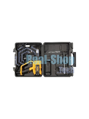 Фен технический Denzel HG-2000E, 2000 Вт, 2 режима, LCD дисплей