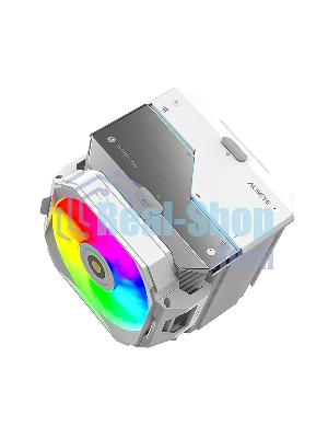 Кулер для процессора Alseye i600-W белый, 120 мм, алюминий/медь, 2300 об/мин, 37.8 дБ, 4 pin, 265 Вт, 160 мм