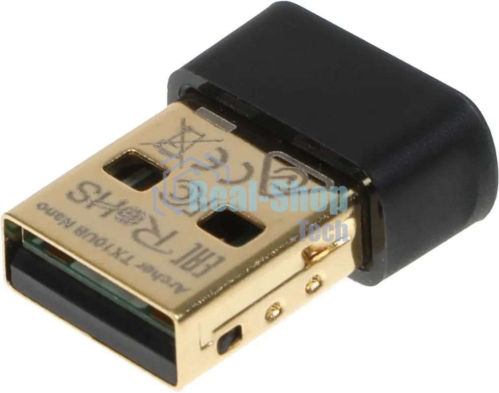 Двухдиапазонный беспроводной нано-USB-адаптер с поддержкой Bluetooth TP-Link Archer TX10UB Nano