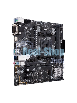 Материнская плата ASUS PRIME A520M-E/CSM, AM4, AMD A520, 2xDDR4, 4xSATA, 1xM.2, 1xPCIe 3.0 x16, 2xPCIe x1, 1xDVI-D, 1xHDMI, 1xVGA, 1x 1Gb LAN, 1xUSB-A 3.2 Gen 2, 2xUSB-A 2.0, 4xUSB-A 3.2 Gen 1, 3x3.5 мм, 7.1, mATX
