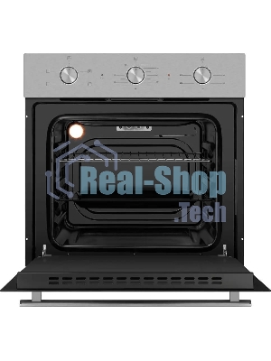 Шкаф духовой электрический Maunfeld AEOC6040S, 60л, дверца с 3 стеклами, нержавеющая сталь