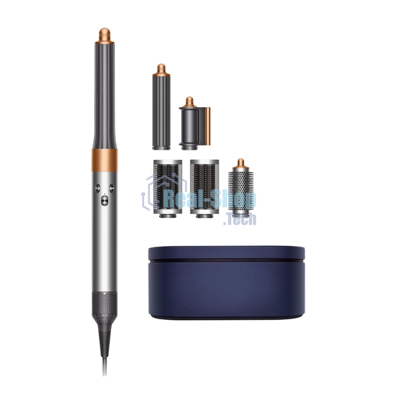 Фен-стайлер Dyson Airwrap HS05 Copper/Gry медный/серый, 1300 Вт, ионизация, 30/40 мм