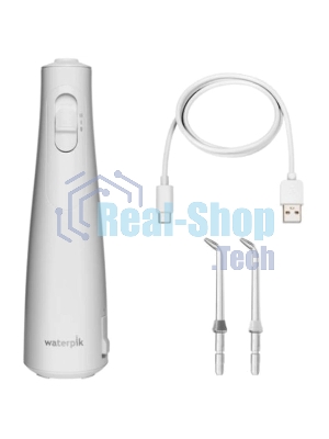 Ирригатор Waterpik WF-21 белый, от аккумулятора, 210 мл, 2 режима