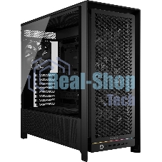 Корпус Corsair Frame 5000D RS Black, Midi-Tower, чёрный, 4 x 140 мм