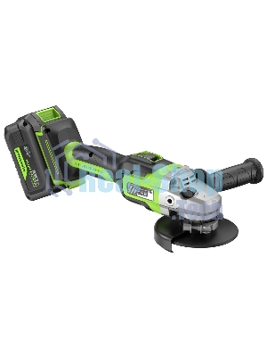 Углошлифовальная машина Greenworks GD24AG 758Вт 10500об/мин рез.шпин.:M14 d=125мм (3200207CUH)