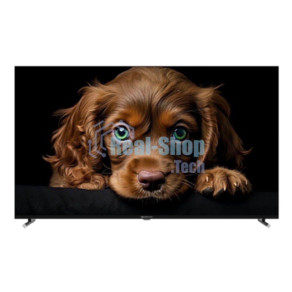 Телевизор TopDevice 50'' TDTV50CQ09U черный QLED UHD 60Hz Google TV 2GB/16GB