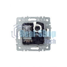 Розетка телевизионная двойная TV+RJ45 IEK BRITE РТВ/РК12-БрКр кат.5E бежевый