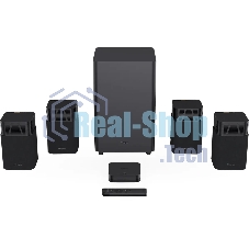 Саундбар Hisense HT SATURN 4.1.2 720Вт+240Вт черный