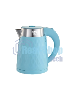 Чайник электрический Homestar HS-1021 (1,7 л) голубой