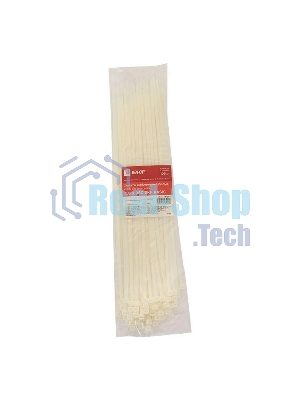 Хомут кабельный 4.8х350 нейл. бел. (уп. 100 шт) EKF plc-c-4.8x350