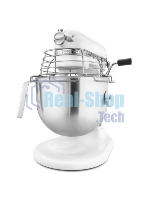Миксер с подъемной чашей KitchenAid 5KSM7990XEWH Professional 6.9л белый