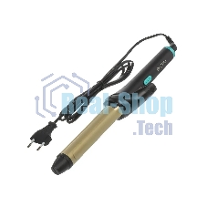 Щипцы для завивки волос Energy EN-830 черный/золотистый, 25 мм, 200 °C, 1 режим