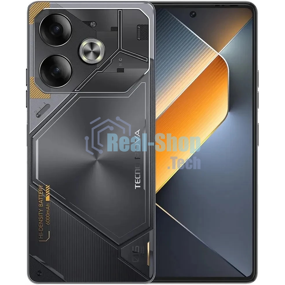 Смартфон Tecno POVA 6, 12/256Gb, серый