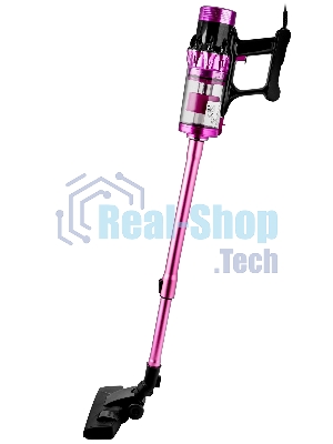 Пылесос вертикальный BRAYER BR4272 фиолетовый, питание от сети, 185 Вт, уборка сухая, пылесборник 0,8 л