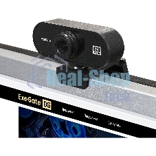 Веб-камера ExeGate Stream C940 2K 2560x1440, 30 кадр/с, USB Type-A, микрофон (шумоподавление), универсальное крепление