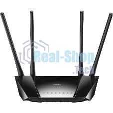 Роутер беспроводной Cudy LT400 N300 10/100BASE-TX/4G cat.4 черный