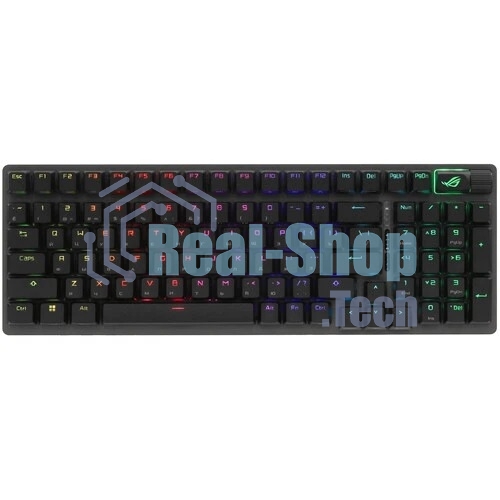 Клавиатура ASUS Strix Scope II 96 гибридная, Bluetooth, радиоканал, чёрный