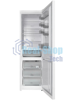 Холодильник Hotpoint HT 6200 W белый двухкамерный 240/83л морозилка снизу, No Frost