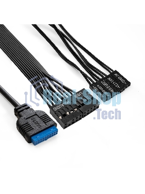 Компьютерный корпус Minitower ExeGate BAA-113U-AAA450 (mATX, БП AAA450 с вент. 8см, 2хUSB+1хUSB 3.0, аудио, черный)