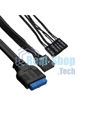 Компьютерный корпус Minitower ExeGate BAA-114U2-UNS400 (mATX, БП UNS400 с вент. 12см, 1хUSB+2хUSB 3.0, аудио, черный)