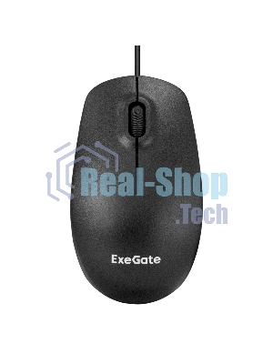 Комплект клавиатура+мышь ExeGate MK150 проводной, USB, 1200 DPI, чёрный