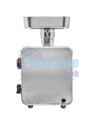 Мясорубка электрическая HOLT HT-MG-010 серый, 3300 Вт, 3.5 кг/мин, реверс, насадки - 4