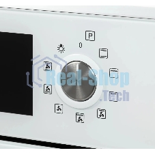 Духовой шкаф электрический Darina 0V5 BDE 112 708 W1 белый, встраиваемый