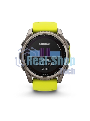 Умные часы Garmin Fenix 8 Solar Sapphire, 1.6
