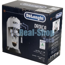 Кофеварка эспрессо DeLonghi EC685.W белый, исп. кофе - молотый/чалды, 1.1 л, 1350 Вт, 15 бар