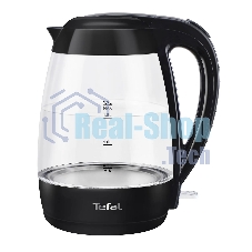 Электрочайник Tefal KO 450832 черный, 1.7 л, 2400 Вт, скрытый нагревательный элемент