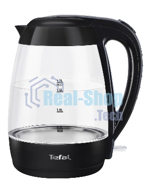 Электрочайник Tefal KO 450832 черный, 1.7 л, 2400 Вт, скрытый нагревательный элемент